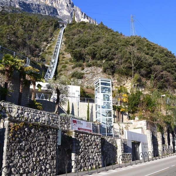 L'ascensore Panoramico Riva del Garda